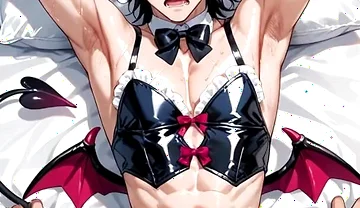 CD Cross Dresser Man Ass Fuck