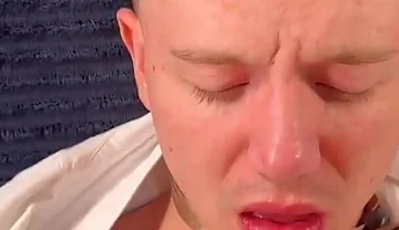 Passionate Couple in Intimate Bareback Anal with Intense Handsfree Cumshot and Creampie