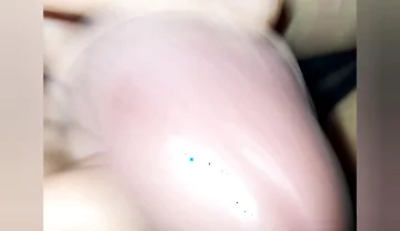 God Masturbation Until Cum Using Black Thong