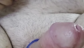 Close up Edging and Cum