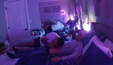 My Neighbor Pounds Me and Watches in the Mirror.