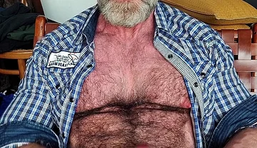 Stepdaddy Alone in Office