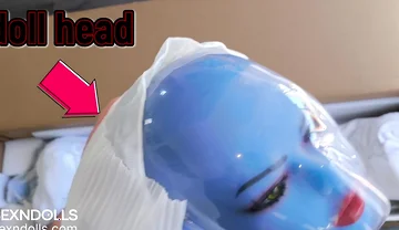 Sex Doll Unboxing ASMR and Rubbing Tits