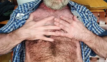 Stepdaddy Alone in Office