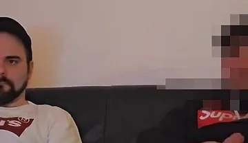 Straight Turkish Buddy First Time Seduced to a Mutual Jerkoff and Blowjob by a Guy