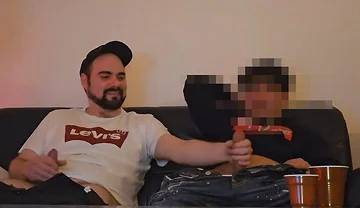 Straight Turkish Buddy First Time Seduced to a Mutual Jerkoff and Blowjob by a Guy