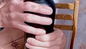 The Guy Fucks All His Toys and Cums Inside, a Lot of Pleasure and Sperm with Moans