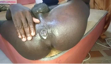 Fearless Bubble Butt Blast with a Silicone Dick