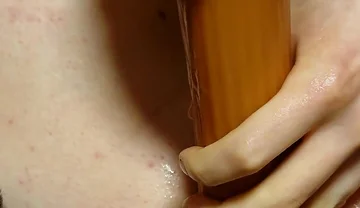 Femboy Likes to Stretch Their Hole When Home Alone