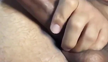 Straight Guy Cums Showing His Ass