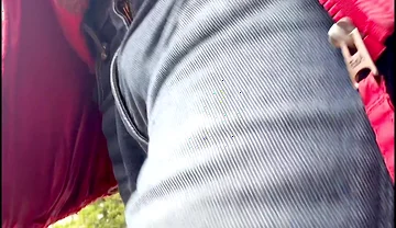 Out Walking Commando and the Monster Inside My Jeans Is Bulging Out