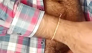 Black Cock Was Masturbated Hard and the Cock Was Heated with Spit and Hot Cumshot