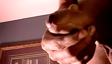 Uncut Brian Unloads His Big Dick