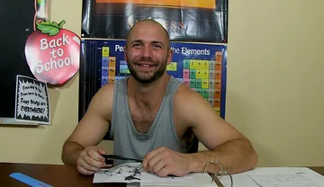 Interviewing Hunky David