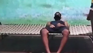 Threesome Chum Gay Porn Whose Wife Left First, We Will Fuck His Ass