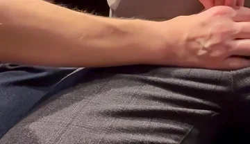 2 Guys Get the Uncut Cocks and Balls Out of Their Pants and Play