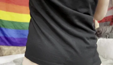 Close up of Dildo Anal Fucking Smooth Hole Gaping Open