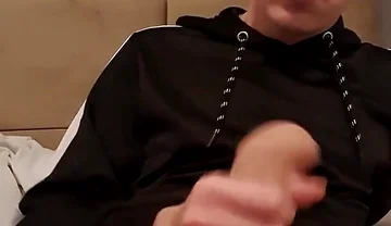 Skinny Young Lad in White Tight Boxers