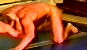 Oiled Muscle Hunks Wrestling Into Sloppy Anal Creampie