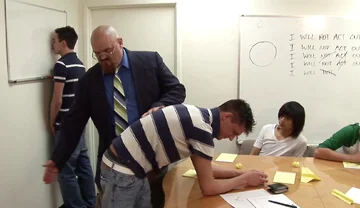 Principal Wood Spanks Nick Ryan