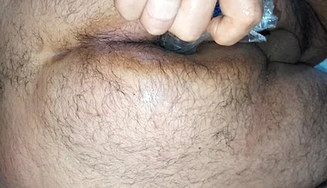 Amazing Cum and Anal Penetration Using Red Thong