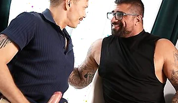 Horny Hunks Suck Each Others Cock & Enjoy Anal Fuck While Girlfriends Are Out - Ethan Chase And Alex Duca