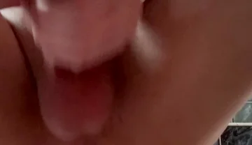 Cum Shot with Dildo