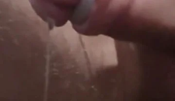 Dripping Cock to Orgasm by E-stim