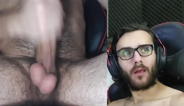 20 Centimeter Penis Pumping a Lot of Milk, with My Face!!