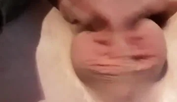 Jerking off From Above