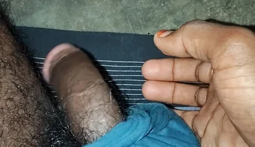 Hindi Desi Teen Boy Cum in Room