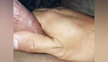 Great Masturbation Until Cum on My Green Thong