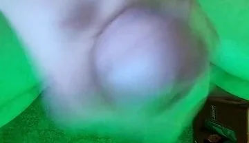 Cumming Under the Desk