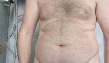 All Naked in Pubblic Bathroom