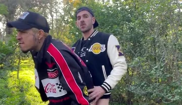 Latino boys fucking in the forest
