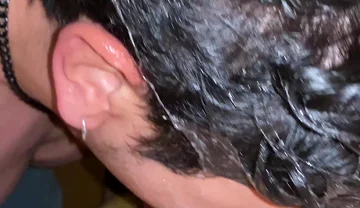 Satisfying Stepdaddy with His Deep Throat