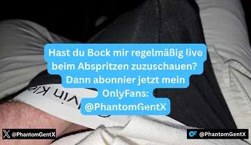 German Rubs His Hard Bulge After Work - Phantomgentx