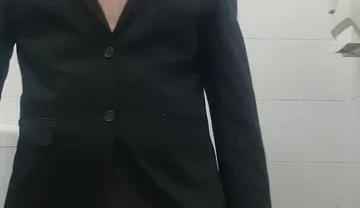 All Naked in Bathroom