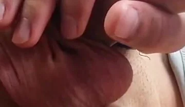 Milky Cum Sissy Femboy, Knows How to Suck His Huge Cock While Fucking
