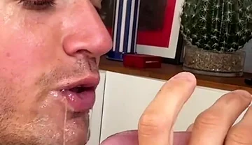 Step Bro Taking Eight Inch White Monster Alpha Cock