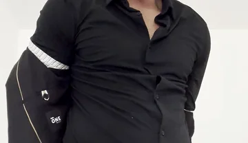 Handsome Gets Tattooed in Suit
