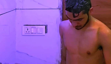 Young Boy Naked Having Fun