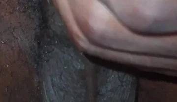 Stroking Big Black Uncut Dick Wit Cock Ring