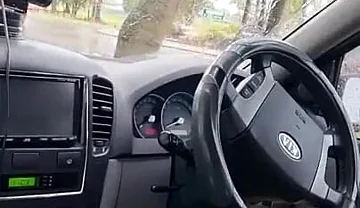 Naked in the Car