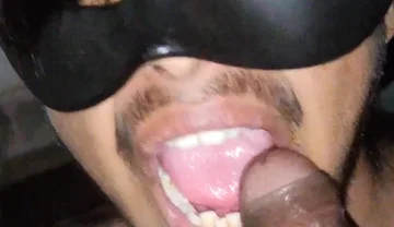 Twink First Blowjob Experience and Cumshot in Mouth