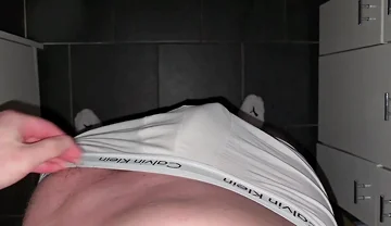 German Master Orders Deep Blowjob.. White Calvins Down.. Cock Dripping