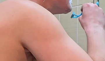 Just Shaving... or Is It? Wait Till the End