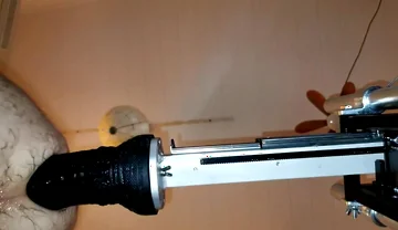 Mr. Hankey's Dragon Dildo Xl Full Insertion Doggy Anal Fucking Machine