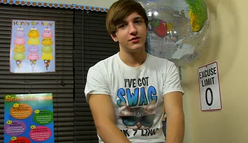 First Timer Colby on Set
