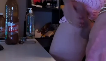 Sissy Andrea Licking It up